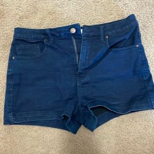 High waisted shorts